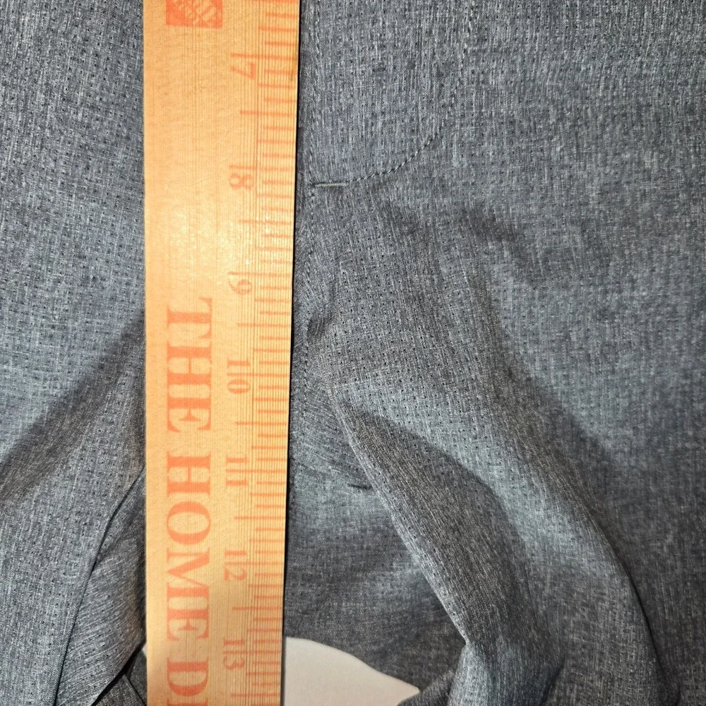 Under Armour Match Play Golf Pants Grey Heather Performance Trousers Mens 36x30